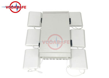Waterproof 6 Way Prison Cell Phone Jammers 180W Total Output Multifunctional