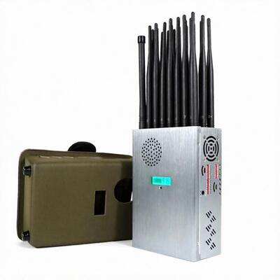 ซื้อ Jammer Blocker สัญญาณไร้สายแบบพกพา 24 เสาอากาศสำหรับ 5G WiFi GPS UHF VHF online manufacture