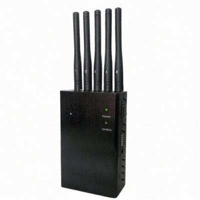 ซื้อ Jammer สัญญาณพกพาแบบพกพาสไตล์ยุโรป 5 Band Signal Blocker online manufacture