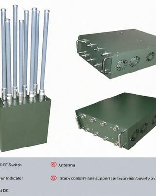 ซื้อ สัญญาณกระเป๋าเป้สะพายหลังกำลังไฟสูง Jammer 380 * 283 * ขนาด 150mm สำหรับทหาร online manufacture