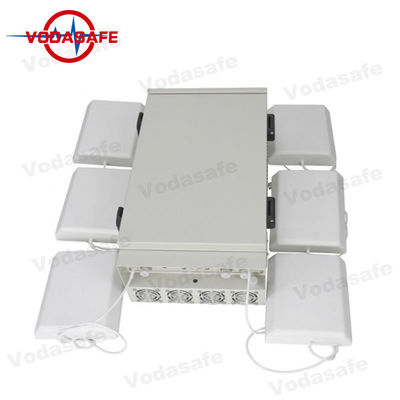 ซื้อ 50 - 100 เมตร Jammers ป้องกันโทรศัพท์ Jammers โทรศัพท์เรือนจำ 180W Directional Antennas online manufacture
