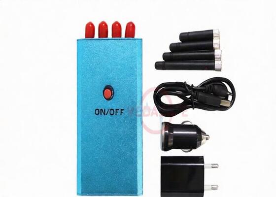 ซื้อ สี่เสาอากาศโทรศัพท์มือถือ Jammer ความถี่ Jammer โทรศัพท์มือถือที่มีประสิทธิภาพถึง 10 เมตร online manufacture