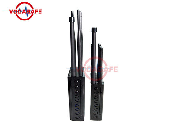 ซื้อ Jammer สัญญาณแบบพกพา 8 ทางที่กำหนดเองความถี่โทรศัพท์ระบบป้องกัน online manufacture