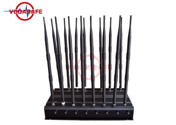 ซื้อ สัญญาณเครือข่ายไร้สาย Jammer 1.2G 2.4G 5.8G 16 ตัวป้องกันสัญญาณเสาอากาศ online manufacture