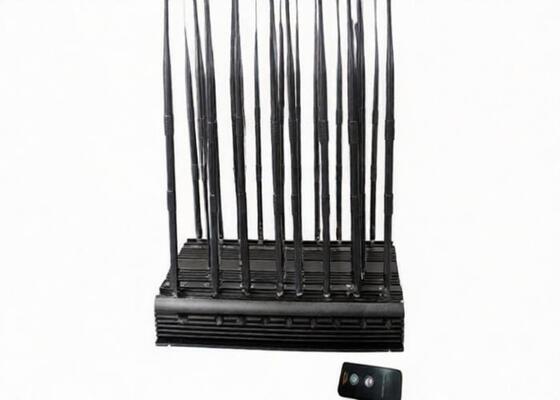 ซื้อ 47W 18 เสาอากาศโทรศัพท์มือถือ Jammer สัญญาณทั้งหมดในหนึ่งออกแบบไม่หยุดทำงาน online manufacture