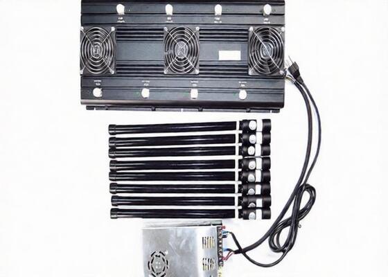 ซื้อ โทรศัพท์มือถือสัญญาณ Jammer แบบพกพาที่มีเสาอากาศแปดอันถึง 150 วัตต์ online manufacture