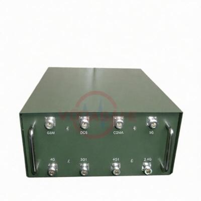 ซื้อ 6 Way Shoulder Back สัญญาณโทรศัพท์มือถือ Jammer ไม่หยุดทำงานกับเสาอากาศกำลังสูง online manufacture