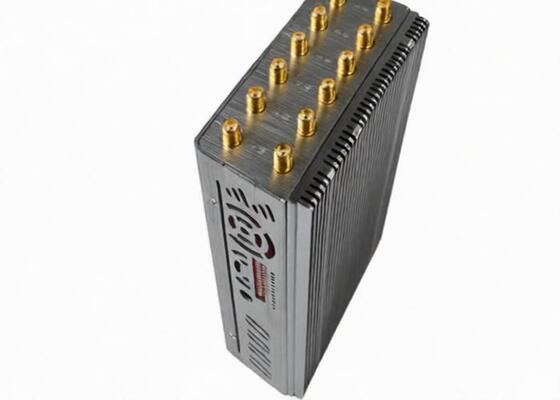 ซื้อ สัญญาณโทรศัพท์มือถือแบบพกพา Jammer 12 เสาอากาศทำงาน 30 เมตรพร้อมแบตเตอรี่ 10000mAh online manufacture