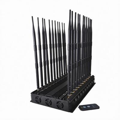ซื้อ สัญญาณโทรศัพท์มือถือ GSM 47W เครื่องแรกของโลกเสาอากาศ 3dBi Jammer online manufacture
