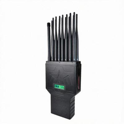ซื้อ 3G UMTS โพลีเอสเตอร์ Pu Jammer สัญญาณมือถือ 4G 5G GPS WIFI 12W online manufacture