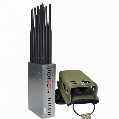 ซื้อ 12W 10000mAh สัญญาณแบบพกพา Jammer Blocker Nylon Case 2.5dbi สำหรับ 5G 4G 3G online manufacture