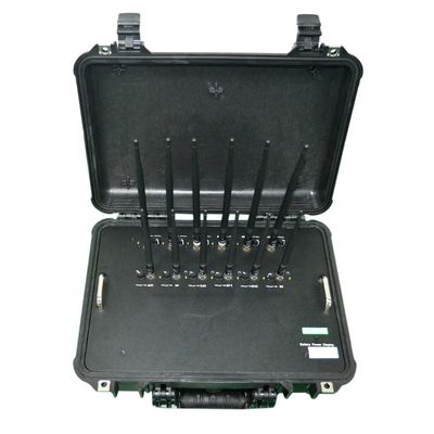 ซื้อ Jammer สัญญาณพกพา 10-80m 86 วัตต์ 12 แบนด์ UHF VHF สำหรับ 2 3 4G online manufacture