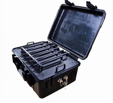 ซื้อ ICNIRP Jammer สัญญาณพกพาขนาด 86 วัตต์ 2.4G 5G UHF VHF WIFI Signal Blocker online manufacture