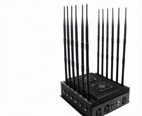 ซื้อ 12 เสาอากาศโทรศัพท์มือถือ Jammer อลูมิเนียมหม้อน้ำพลังงานสูงสำหรับ 2G 3G 4G 5G online manufacture