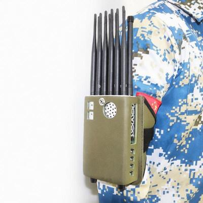 ซื้อ Jammer สัญญาณพกพาแบบพกพา 5G พลังงานสูง 12Bands ครอบคลุมรัศมี 30 เมตร online manufacture
