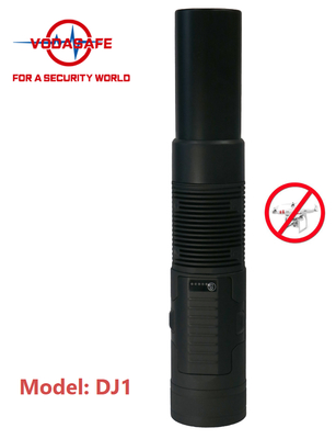 Vodasafe Portable Flashlight Drone Signal Jammer Easy Hidden 50 Watts Anti Drone Jammer