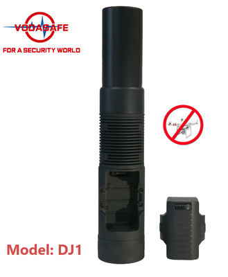 Vodasafe Portable Flashlight Drone Signal Jammer Easy Hidden 50 Watts Anti Drone Jammer