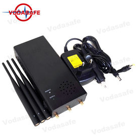 High Power 10W Remote Control Jammer 3 Hours Battery Working Time Easy Carrying