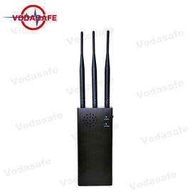 High Power 10W Remote Control Jammer 3 Hours Battery Working Time Easy Carrying