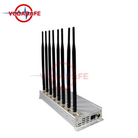Customized Frequency Wifi Signal Jammer GSM CDMA 3G 17W Total 1 - 3W Each Band