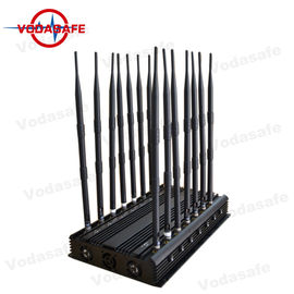 40W 10-60m Mobile Phone Signal Jammer 14 Antennas LTE 700MHz