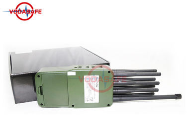 20m Coverage Portable Cell Phone Jammer Wifi 2.4G 5.8G Sweep Jamming Type
