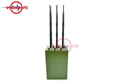 Remote Control GPS Jamming Device 10 - 60m Cover Radius High Performance
